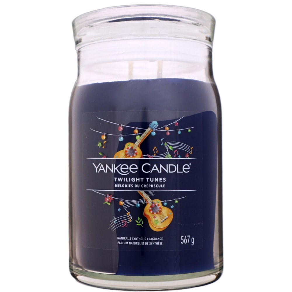 Yankee Candle Signature Twilight Tunes 2 Docht Duftkerze im Glas 567 g Housewarmer