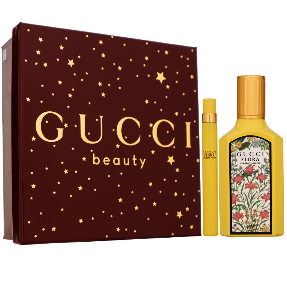 Gucci Flora Gorgeous Orchid Set 50 ml Eau de Parfum EDP & 10 ml EDP Mini