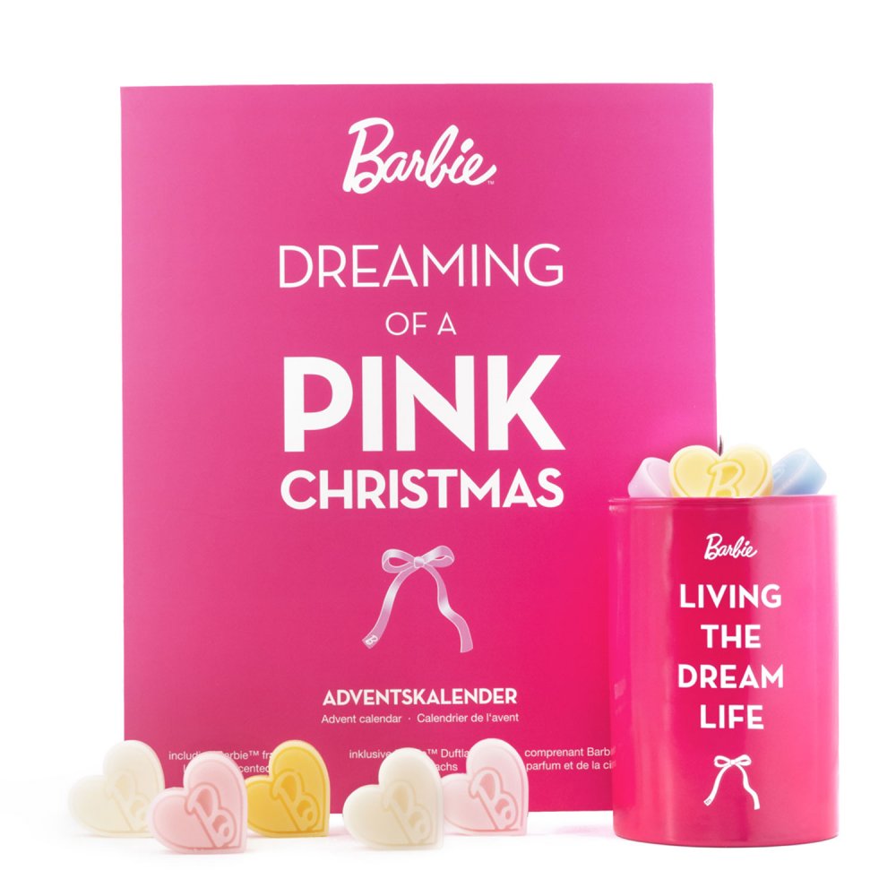 Barbie Adventskalender mit Teelicht Duftlampe & 24 x Duftwachs
