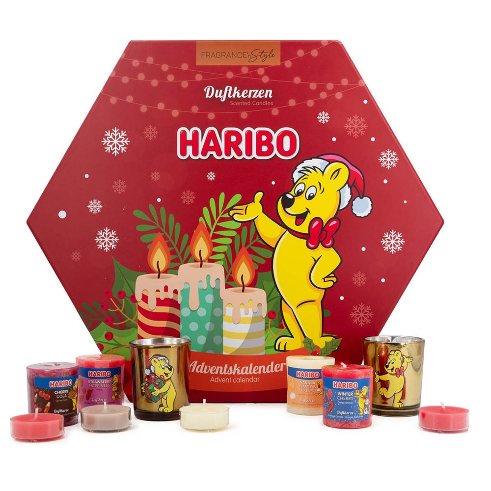 Haribo Adventskalender Votive Kerzen & Teelichter