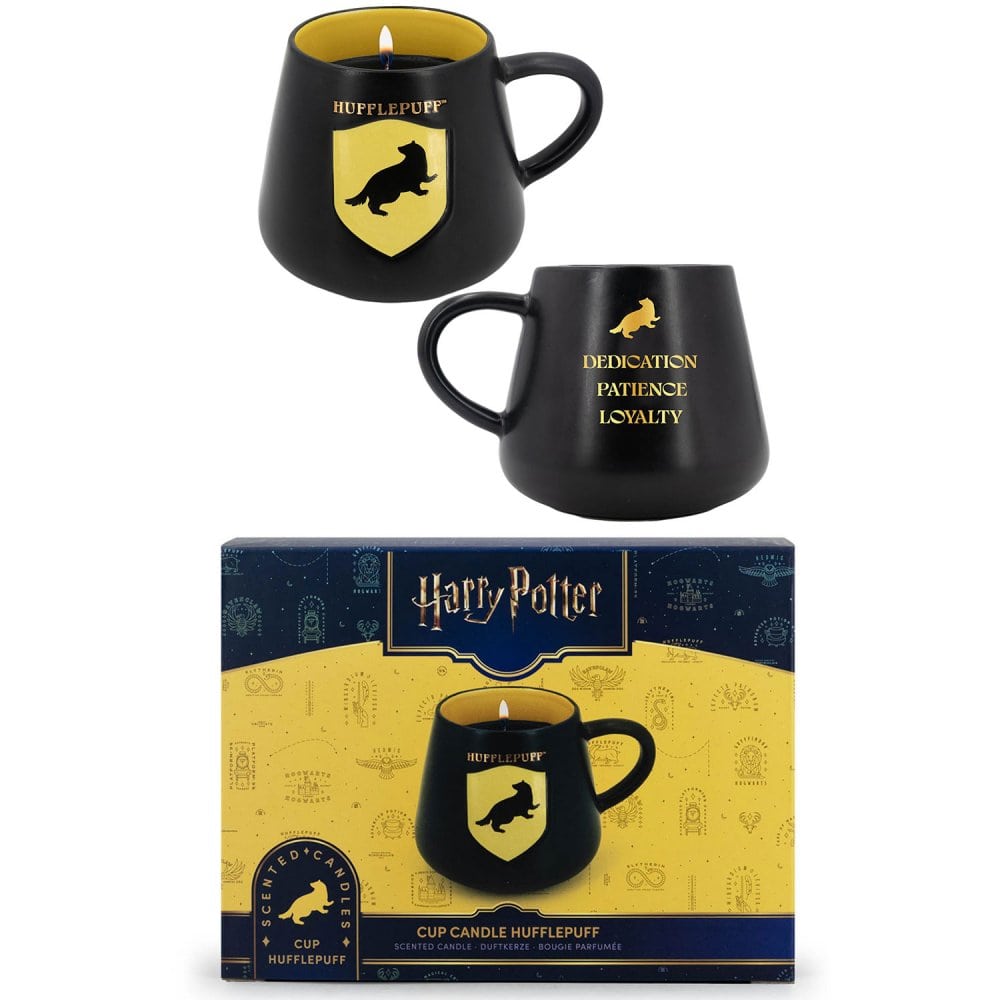 Harry Potter Cup Hufflepuff 275 g Duftkerze Duft Kerze