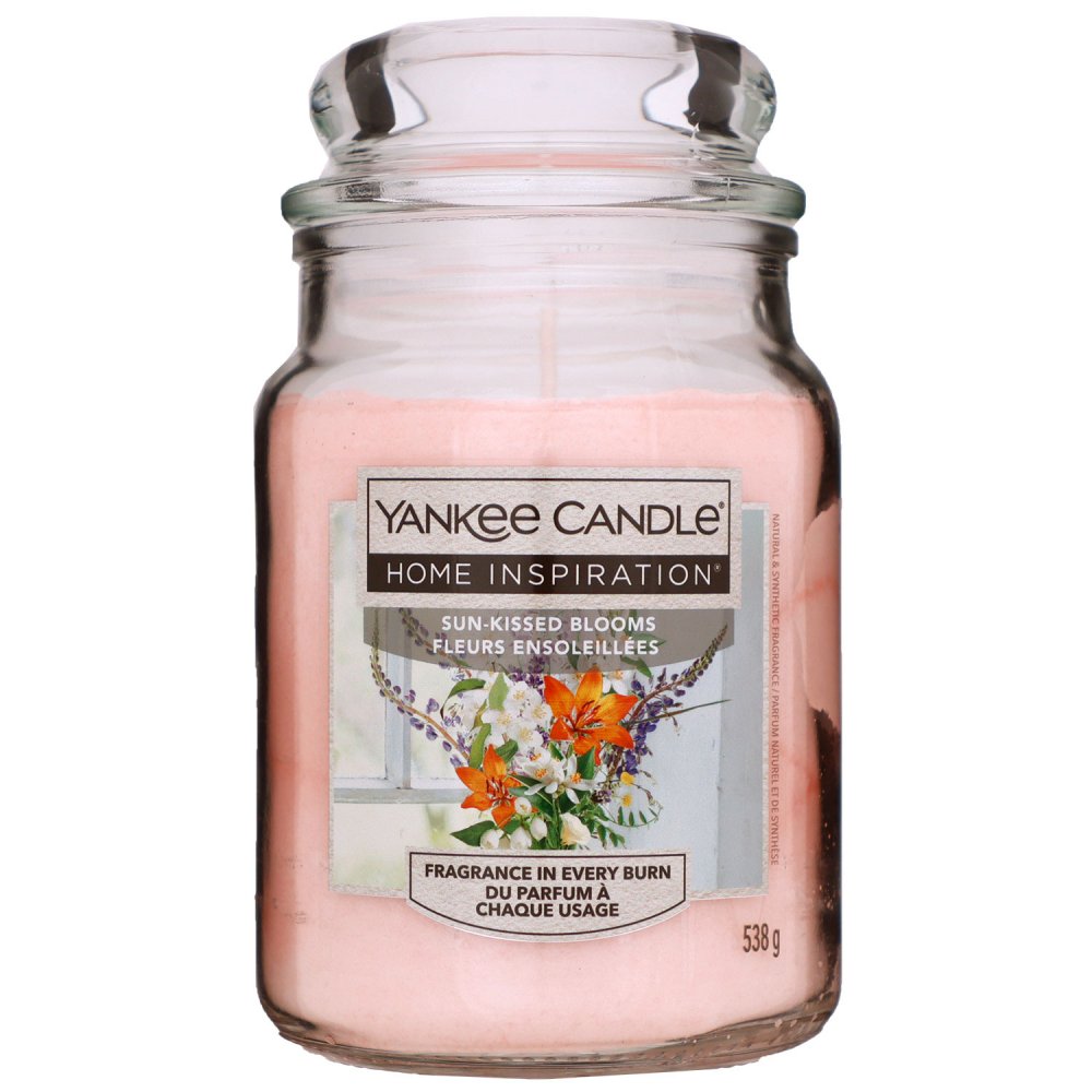 Yankee Candle Home Inspiration Duftkerze Sun-Kissed Blooms im Glas 538 g Housewarmer