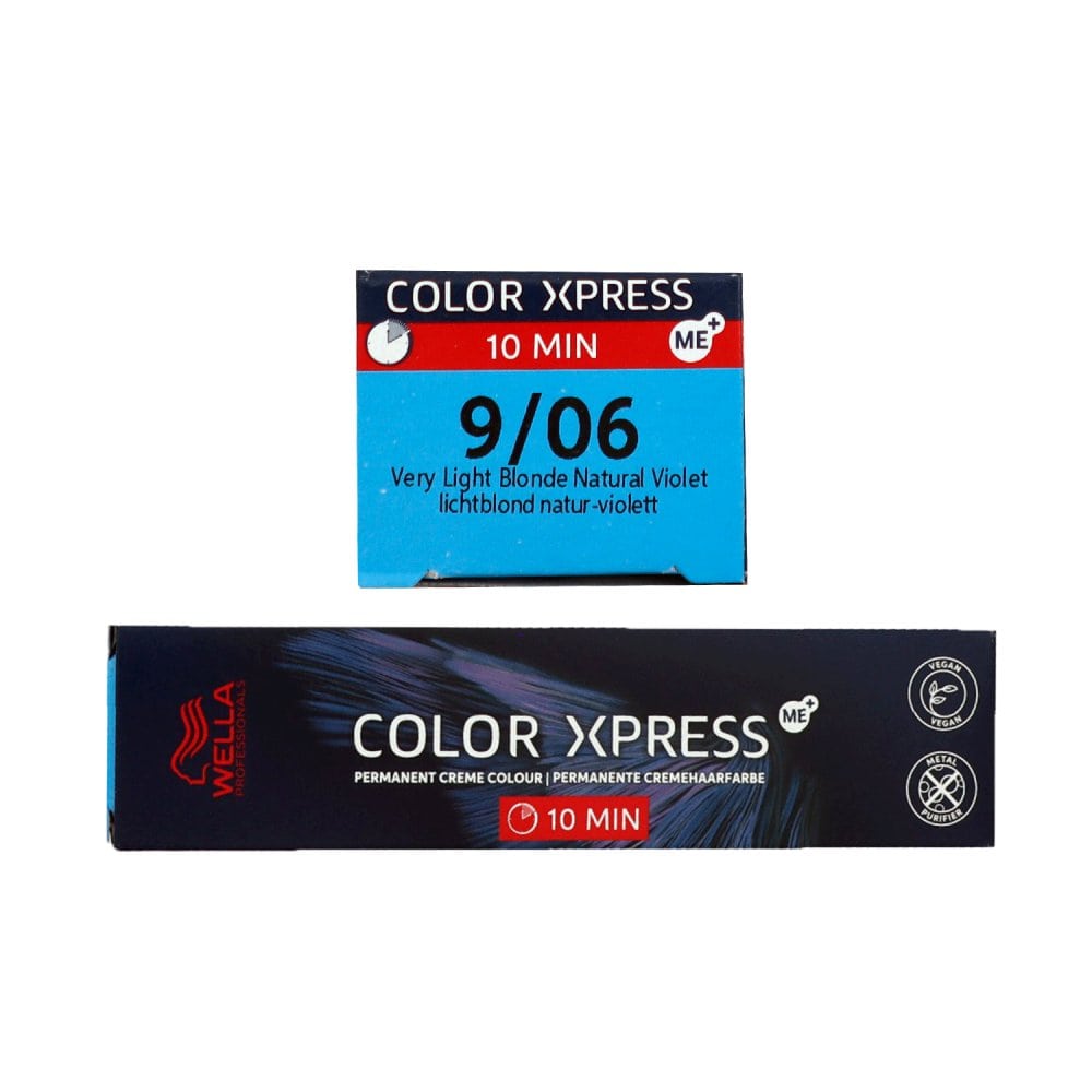 Wella Color Xpress 60 ml 9/06 lichtblond natur violett Haarfarbe