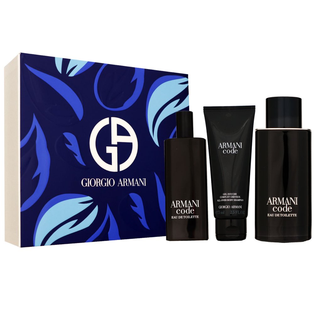 Giorgio Armani Armani Code Set 125 ml EDT & 15 ml EDT & 75 ml SG