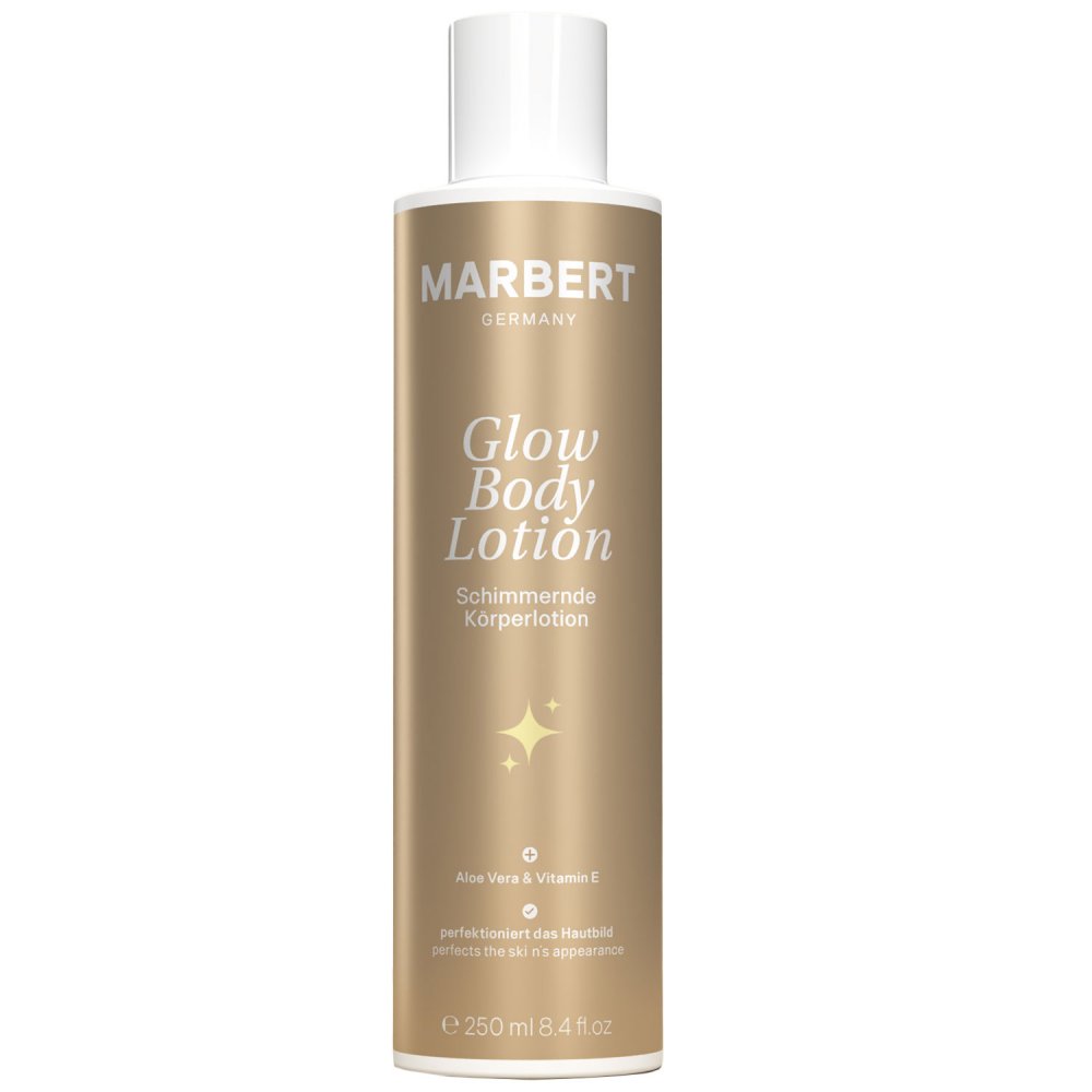 Marbert Bath & Body Glow 250 ml schimmernde Body Lotion Körperlotion Pflege