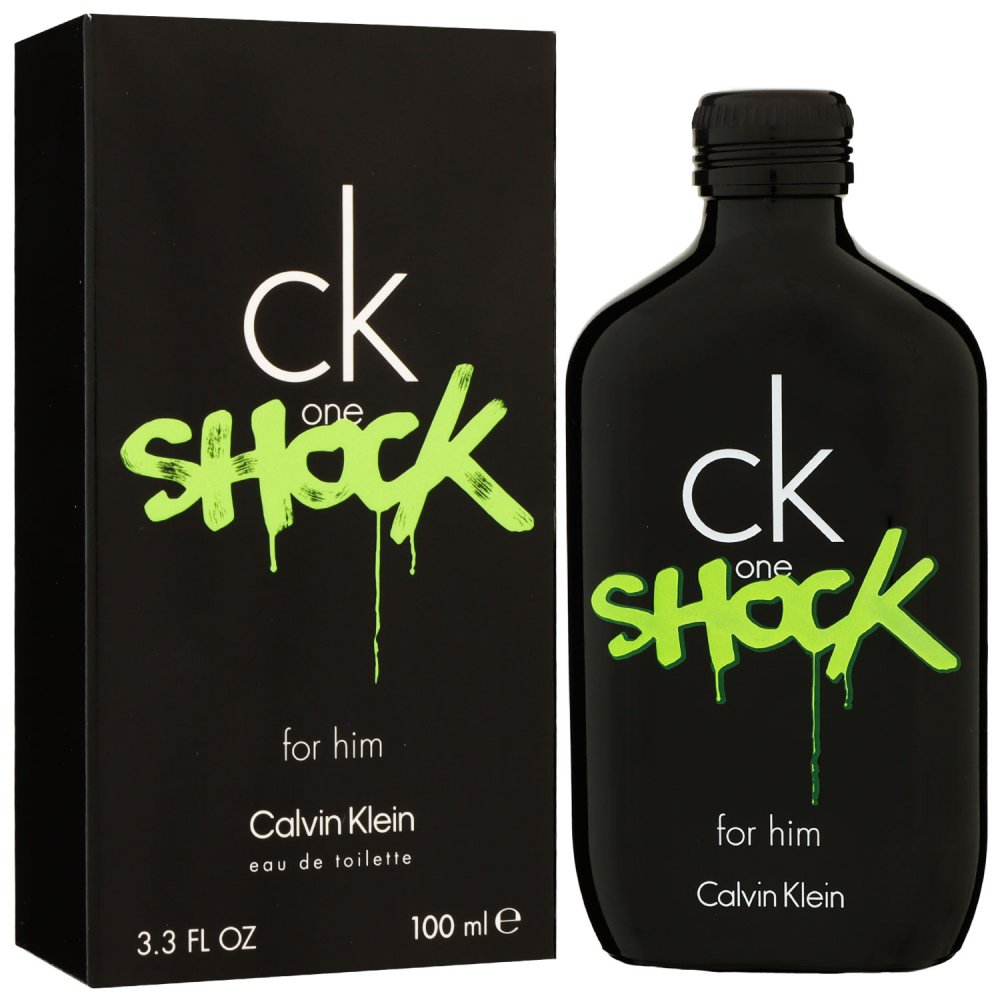 Calvin Klein CK One Shock for Him 100 ml Eau de Toilette EDT Herrenduft