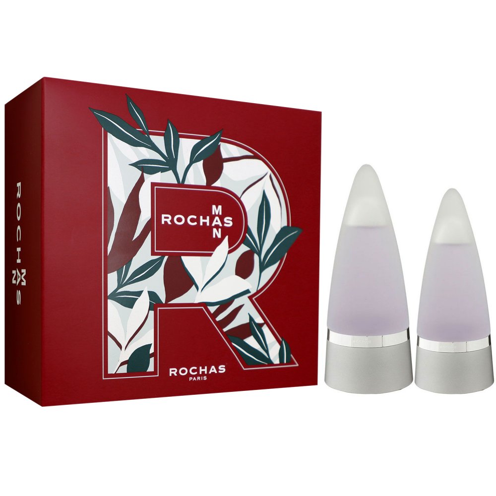 Rochas Man - Men Set 100 ml Eau de Toilette EDT & 50 ml Eau de Toilette EDT