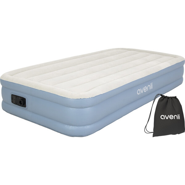 Avenli selbstaufblasende Luftmatratze / Luftbett 191 x 99 x 33 cm mit eingebauter Pumpe