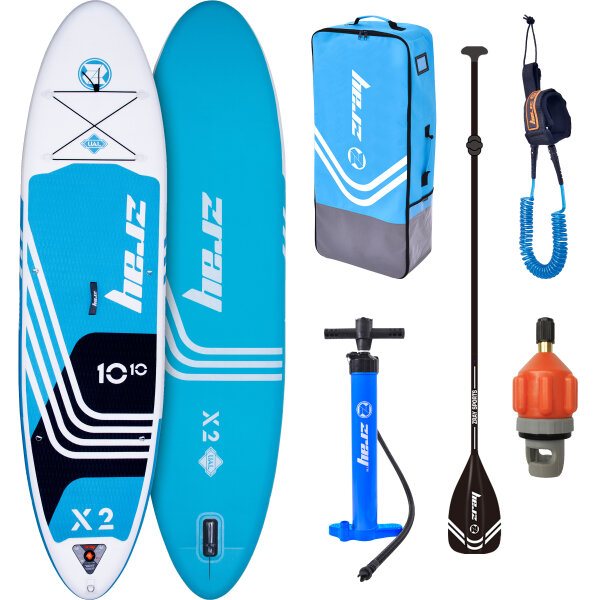 ZRAY SUP X2 Stand Up Paddle Board Komplettset blau 330x81x15 cm