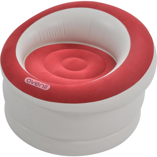 Avenli aufblasbarer Sessel / Luftsessel 85x82x60 cm, rot