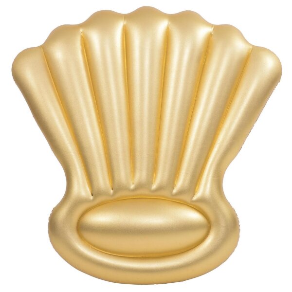 SunClub® Luftmatratze Goldmuschel, 160x160 cm