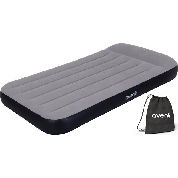 Avenli selbstaufblasendes Luftbett 191 x 99 x 30 cm mit eingebauter Pumpe