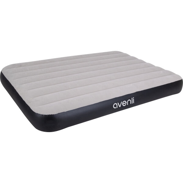 Avenli Luftmatratze Camping BeamRest grau 191x137x25cm