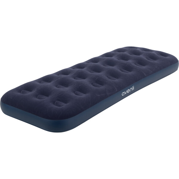 AVENLI Luftmatratze Camping Single-Size 191 x 73 x 22 cm – 1 Person – mit jeder Pumpe aufblasbar – Coil-Beam – bis 150 kg – blau
