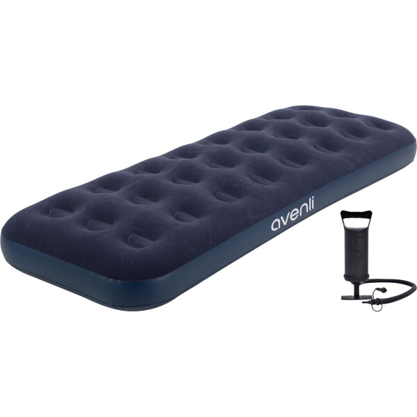 Avenli aufblasbares Luftbett / Campingmatratze Set 191 x 73 x 22 cm, inklusive Pumpe