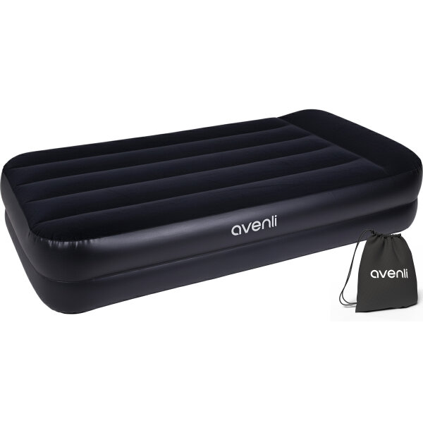 Avenli® selbstaufblasende Luftmatratze / Luftbett 195 x 96 x 46 cm mit eingebauter Pumpe