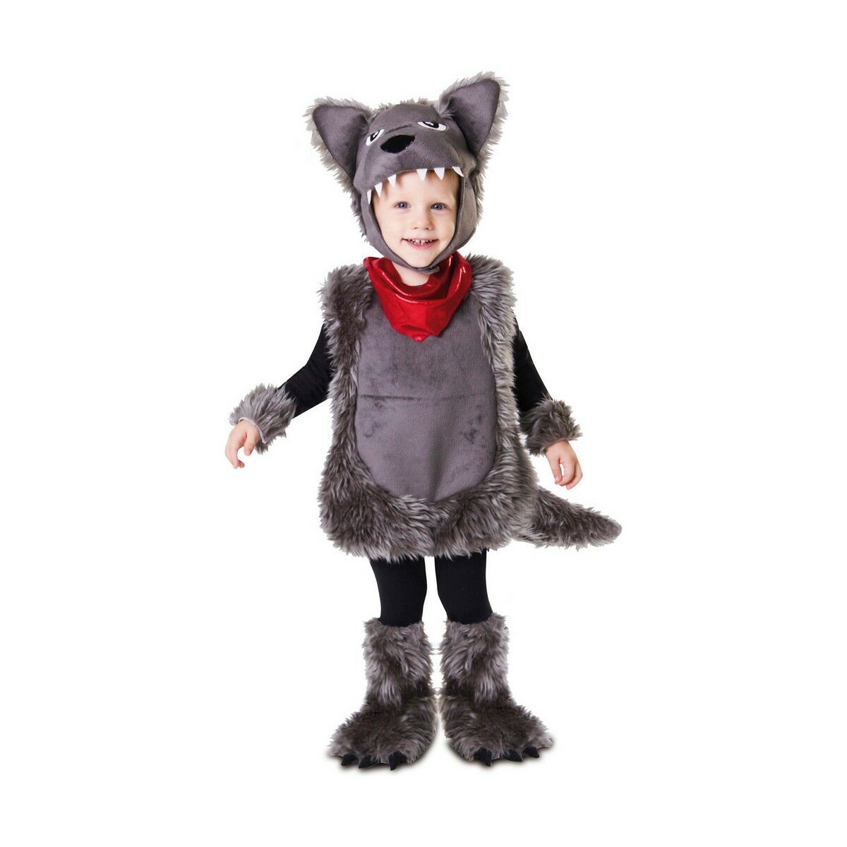 Kinder Katzen Kostüm Verkleidungsset - Grau - My Other Me - 12-24 Monate