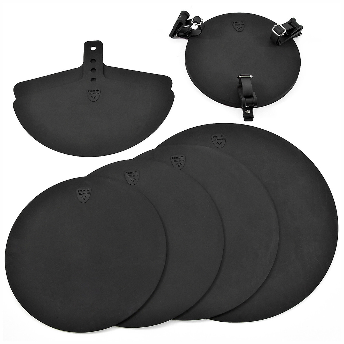 Schalldämpfende Schlagzeug-Pads im Set für Rock-Schlagzeug