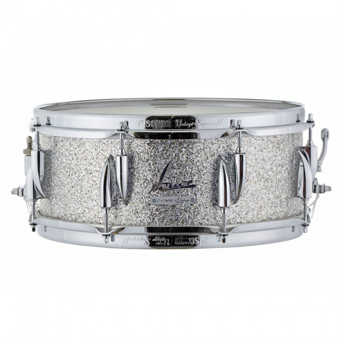 Sonor Vintage 14 x 575 Snare Drum Buche Vintage Silver Glitter