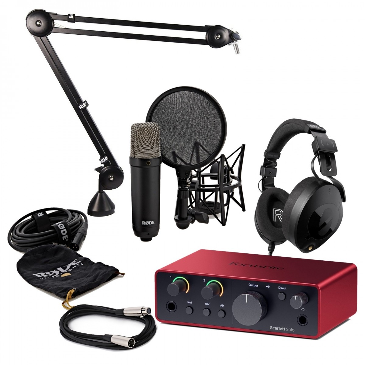 Focusrite Scarlett 4th Gen Recording-Bundle