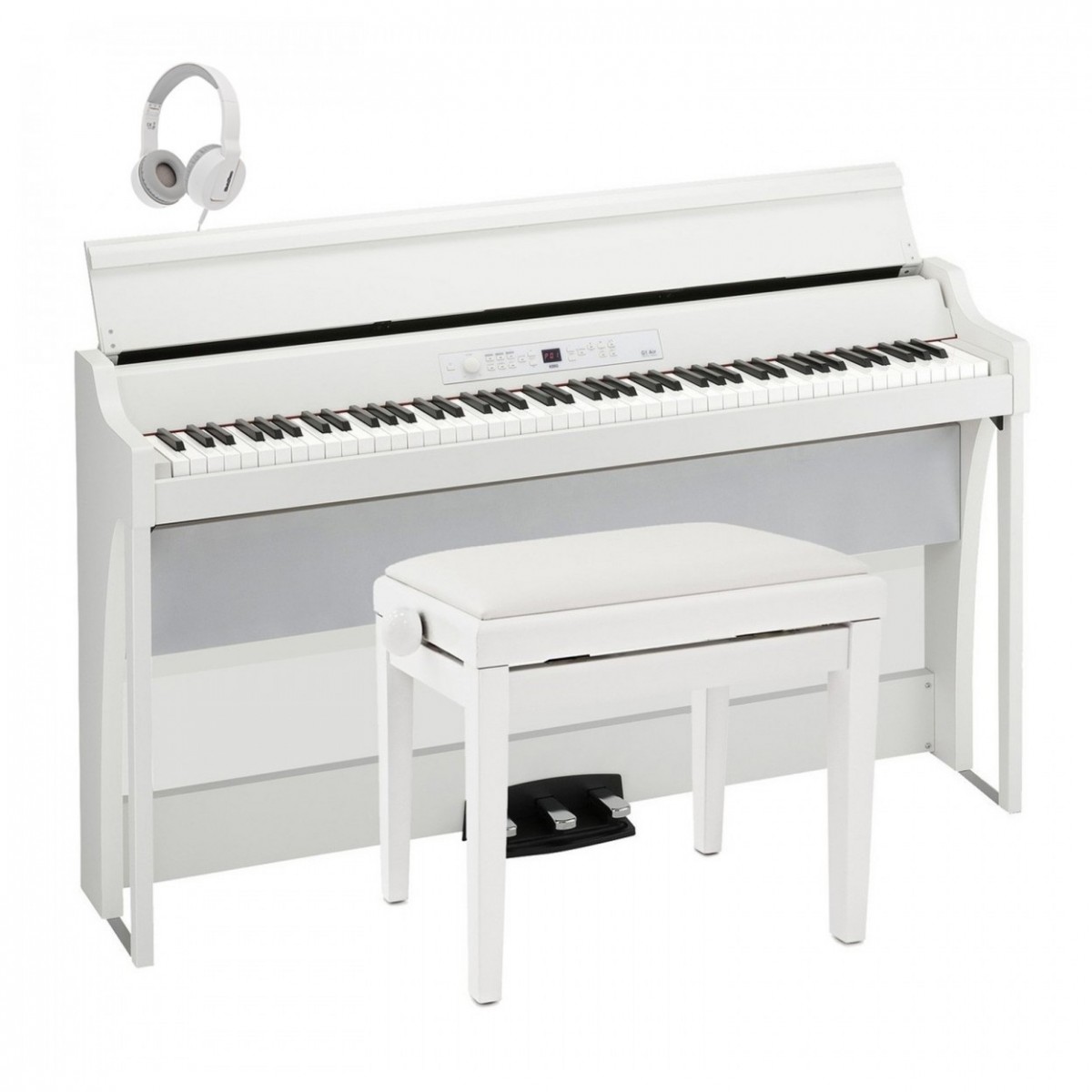 Korg G1 Air Digitalpiano-Bundle Weiß