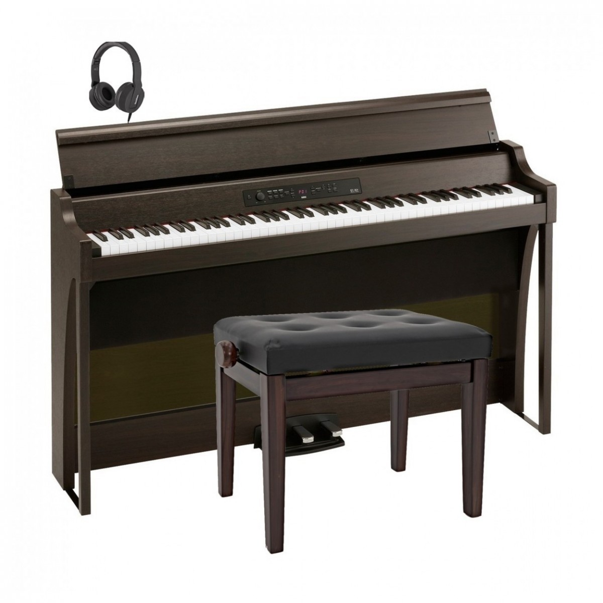 Korg G1 Air Digitalpiano-Bundle Braun