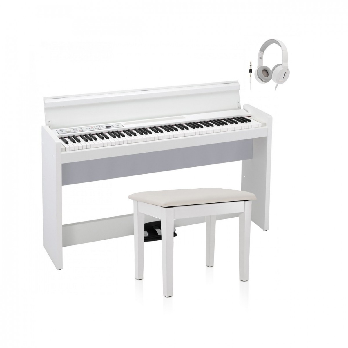 Korg LP-380U Digitalpiano-Bundle Weiß