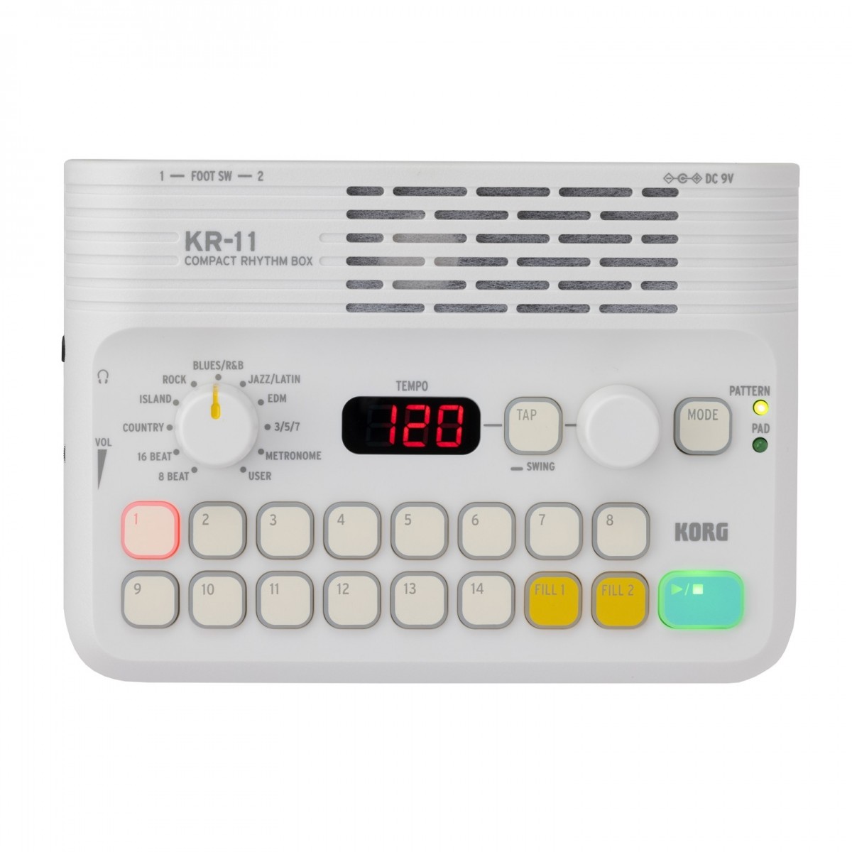 Korg KR-11 Kompakte Rhythmus-Box