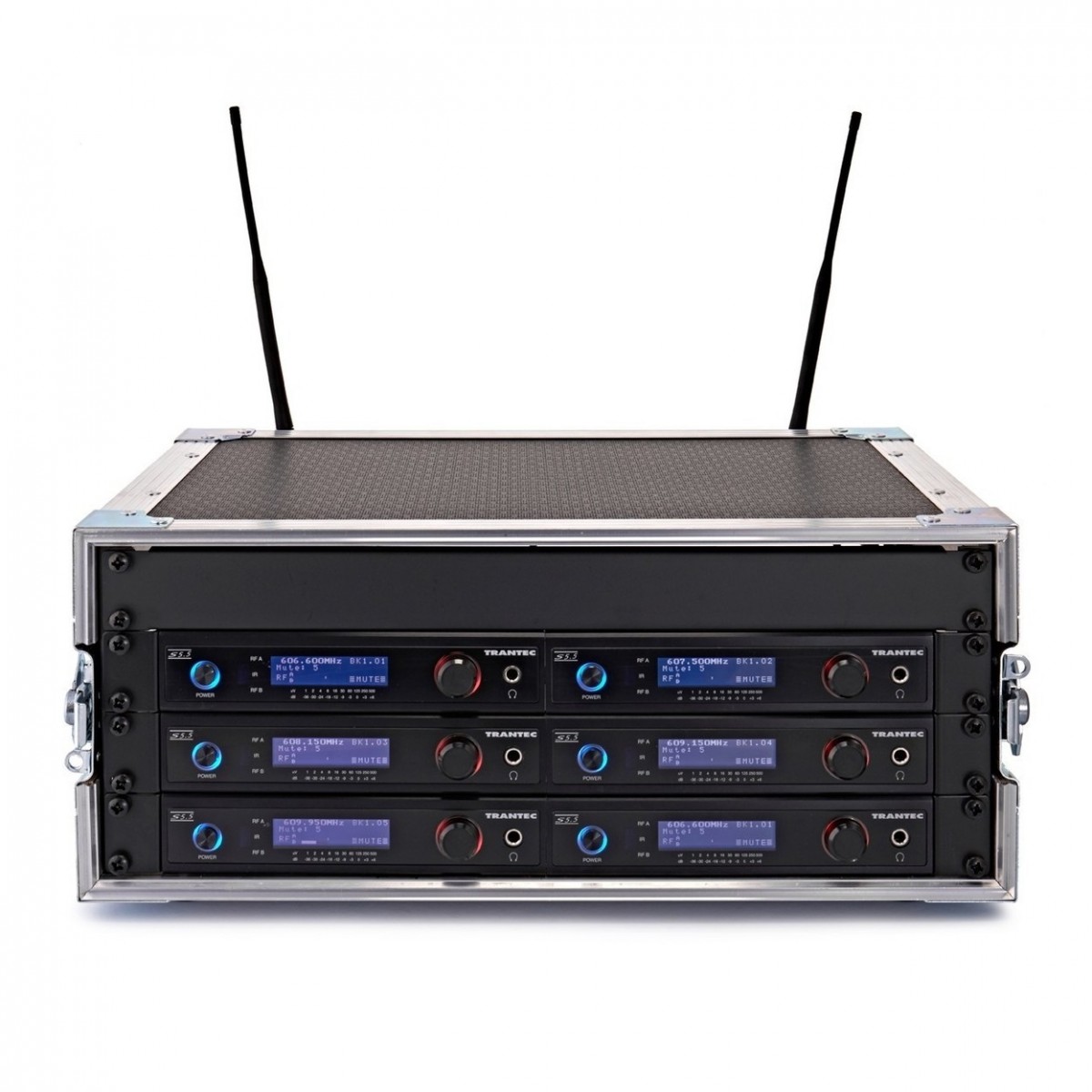 Trantec S5.5 6-Way Rackmounted Wireless Receiver