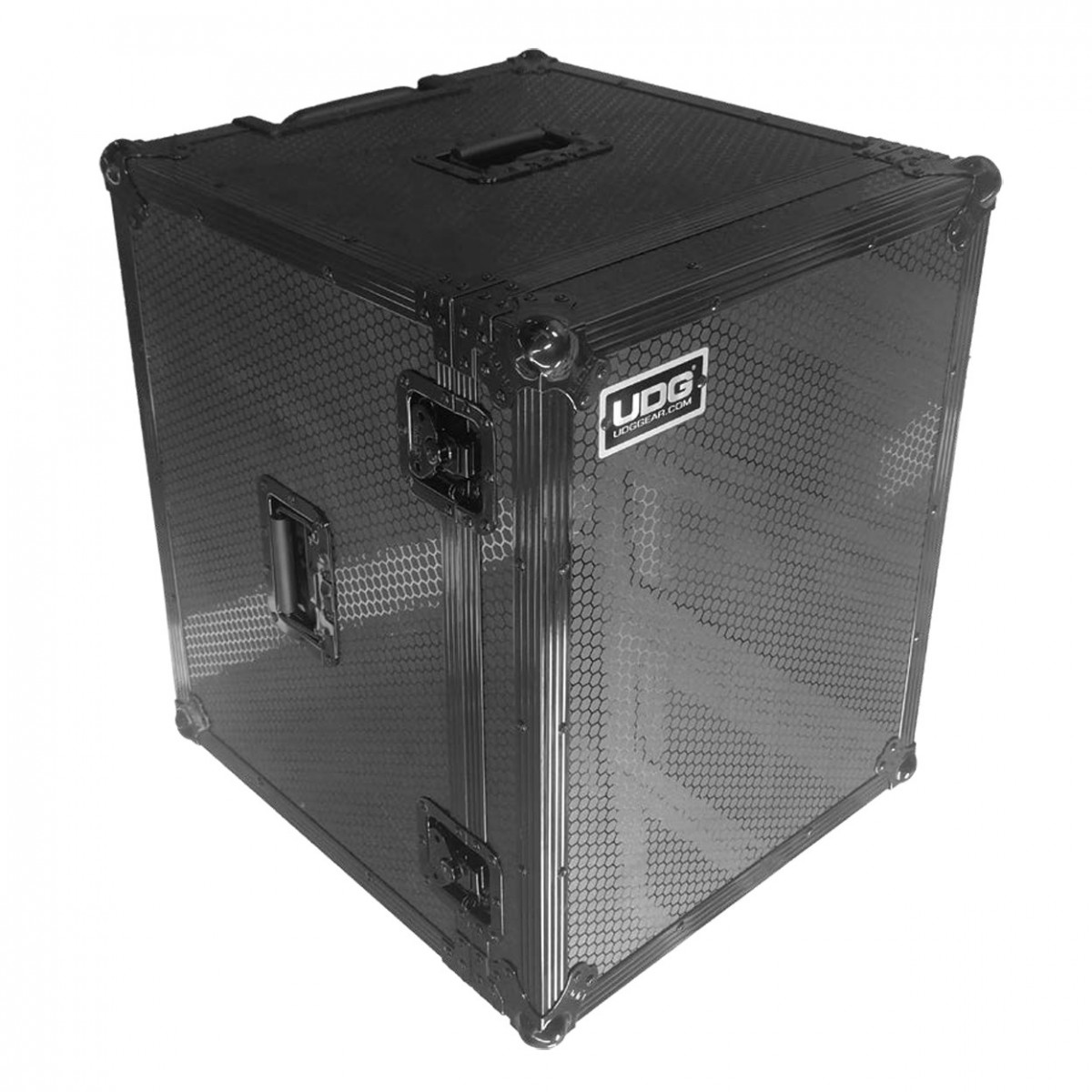 UDG FlightCase 4 CDJ/Mixer schwarz Plus (Trolley und Spinner-Räder)
