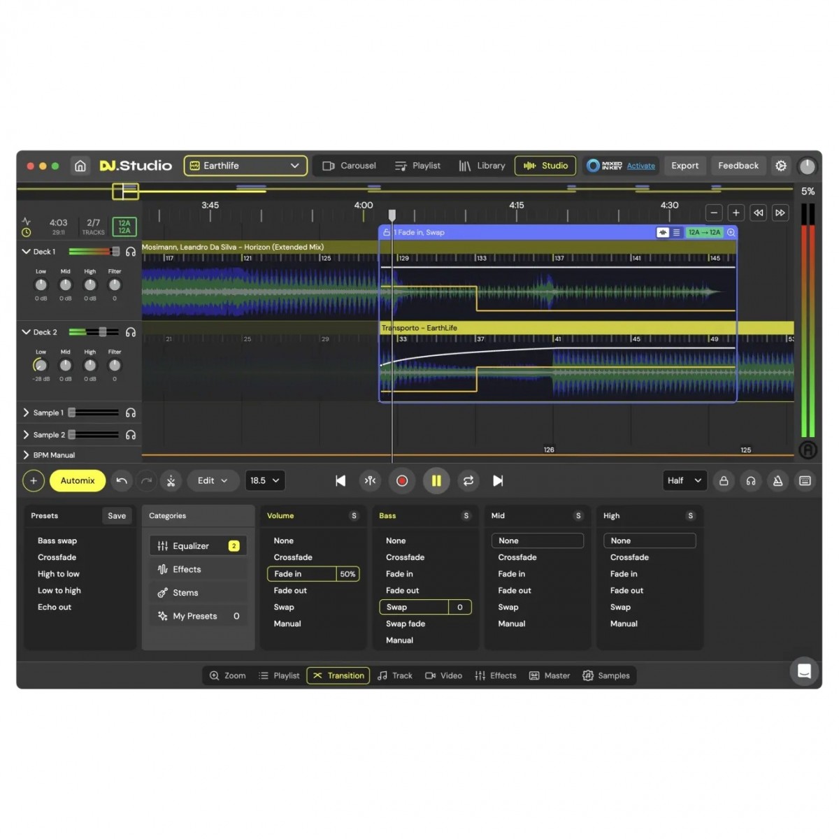 DJ.Studio: Studio