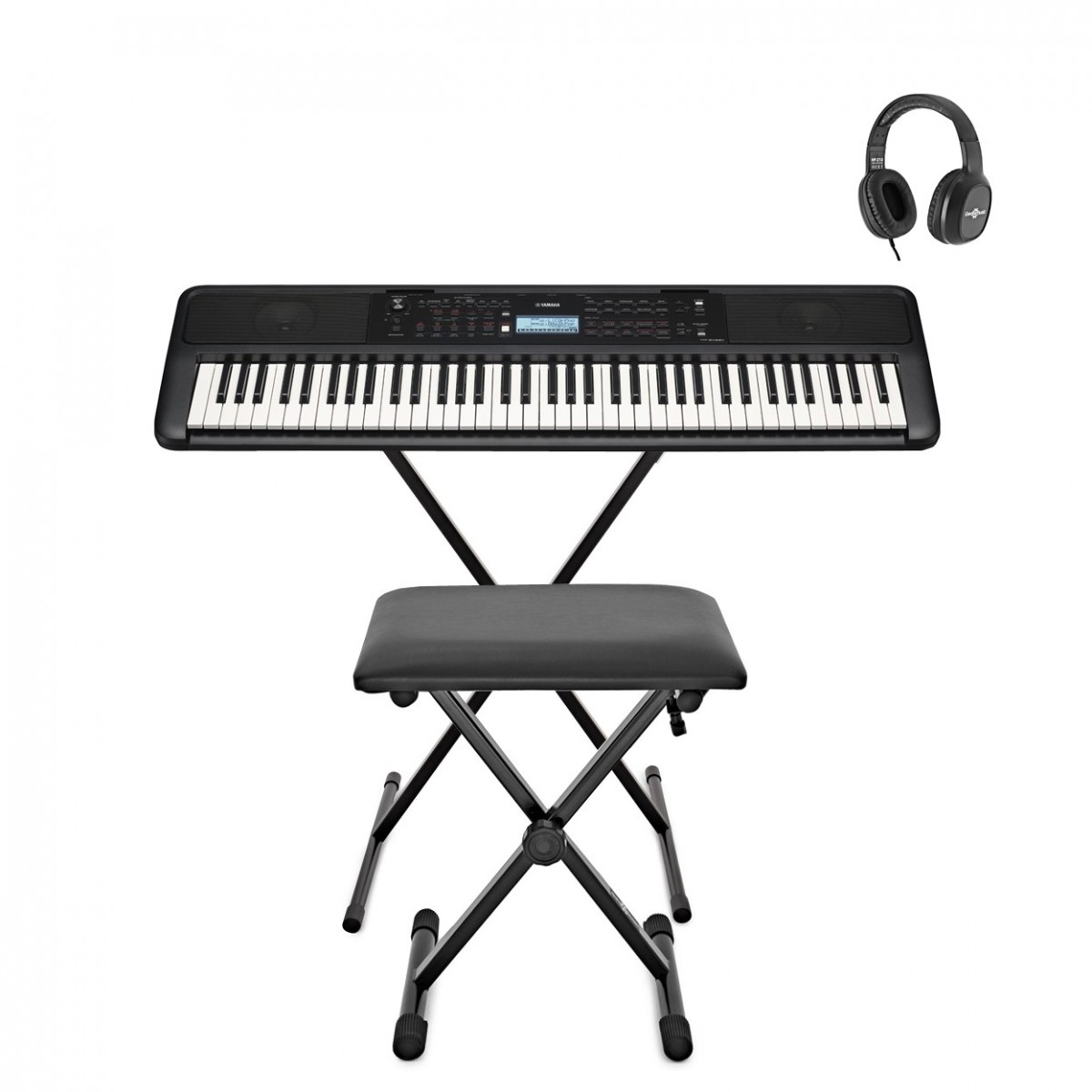 Yamaha PSR-EW320 Tragbares Keyboard Bundle