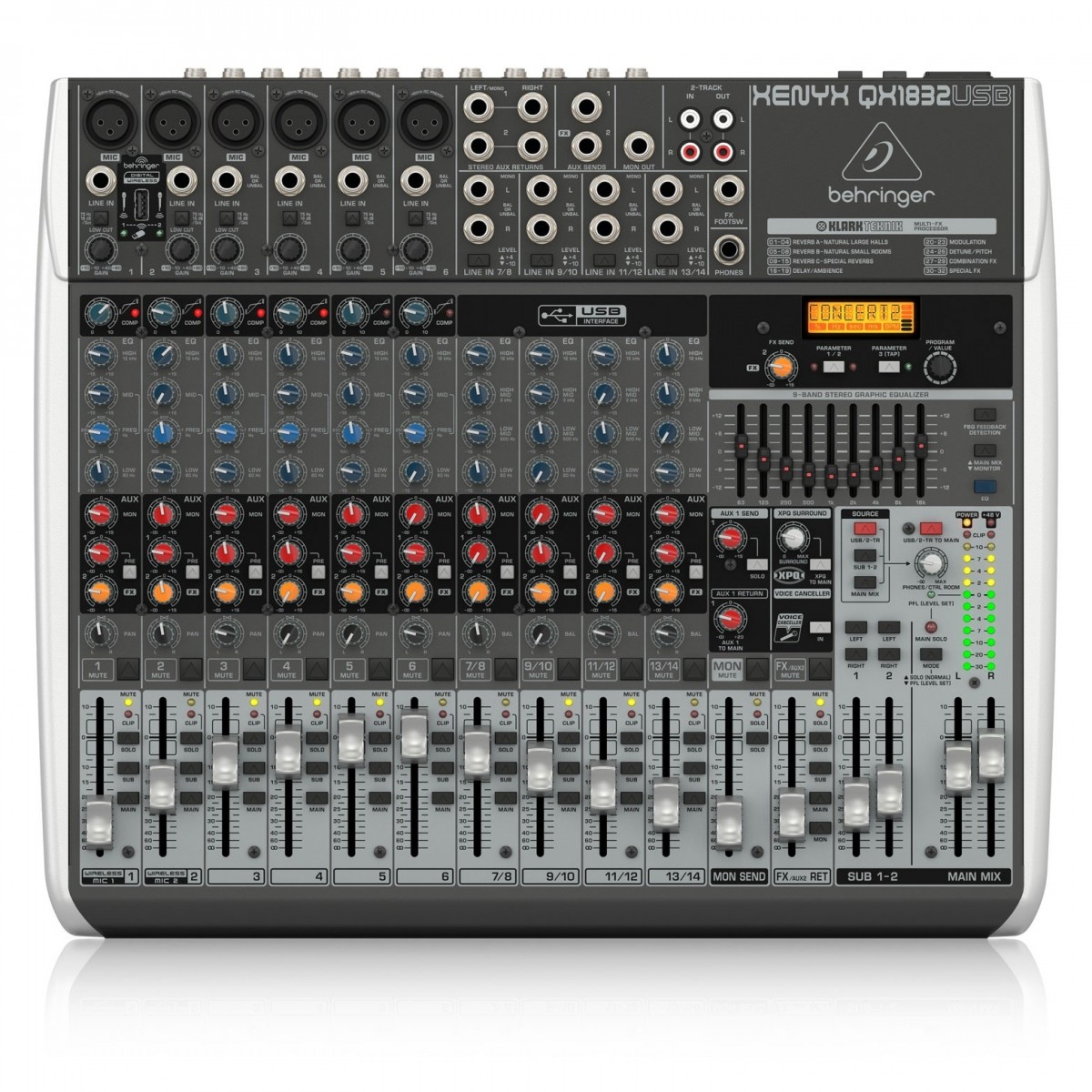 Behringer QX1832USB Xenyx Mixer