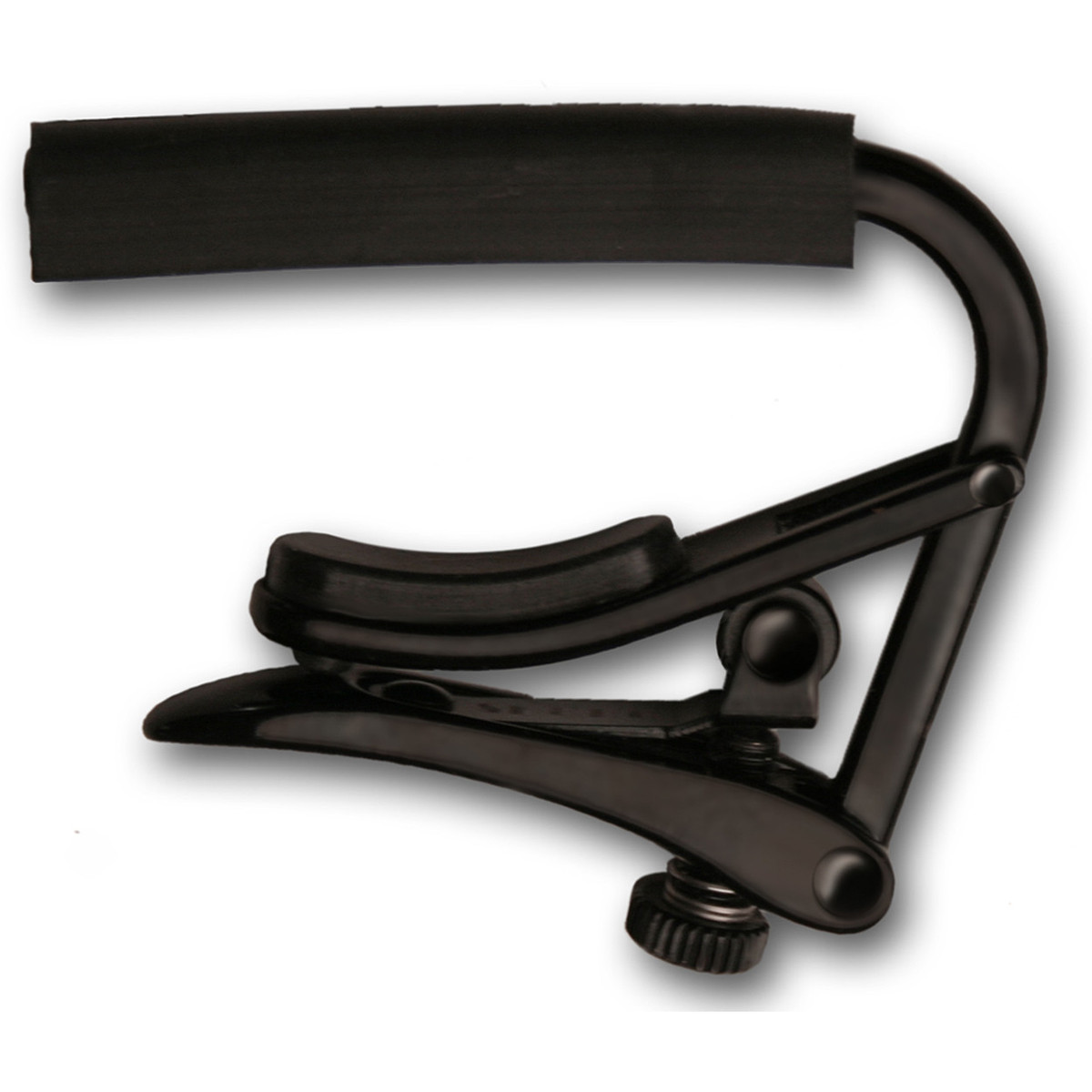 Shubb C1k Capo Noir Kapodaster f. Westerngitarre schwarz verchromt