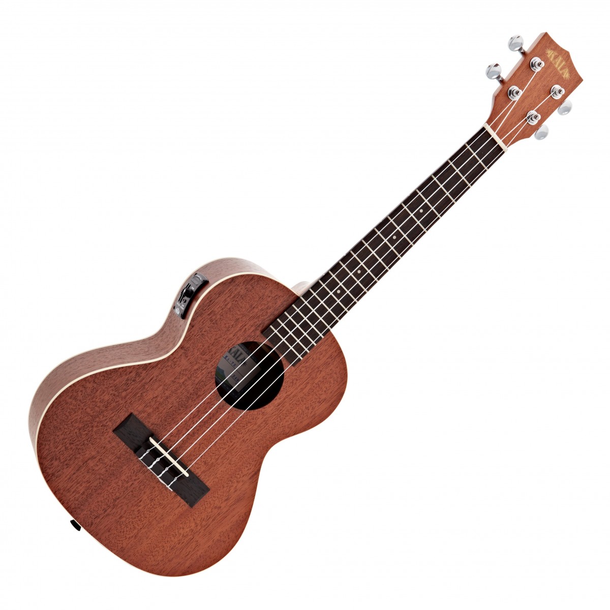 Kala KA-TE Elektroakustische Tenor-Ukulele aus Mahagoni satiniert