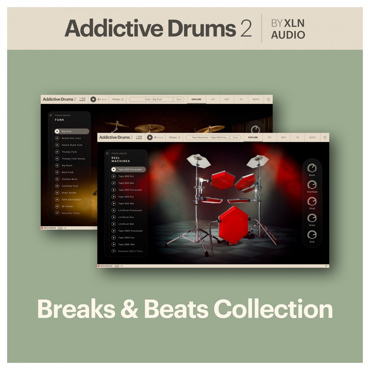 XLN Addictive Drums 2: Breaks &Beats Sammlung