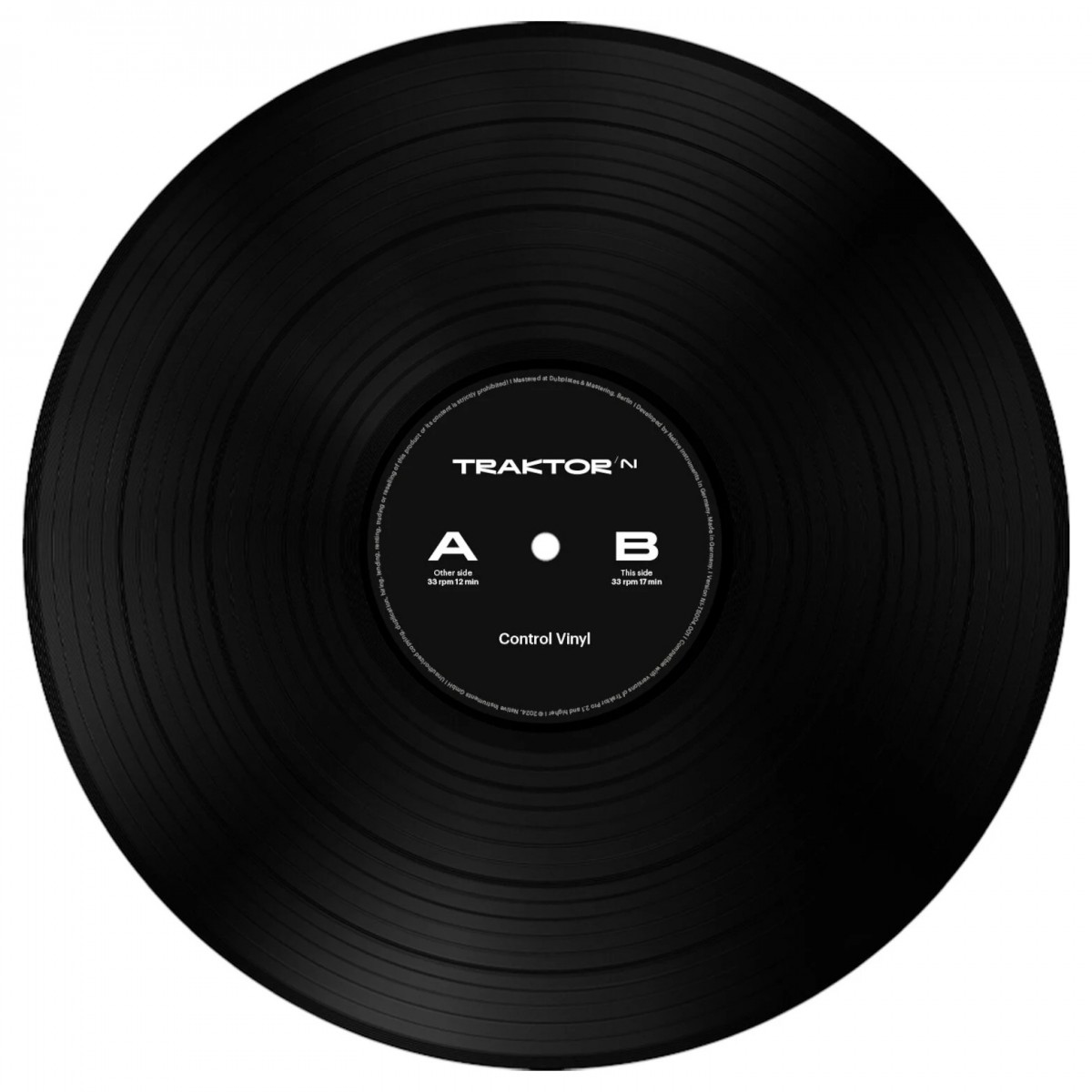 Native Instruments Traktor Control Vinyl schwarz