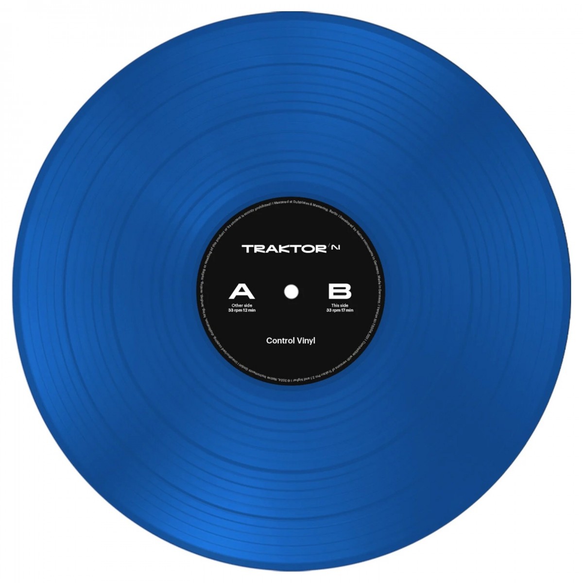 Native Instruments Traktor Control Vinyl blau
