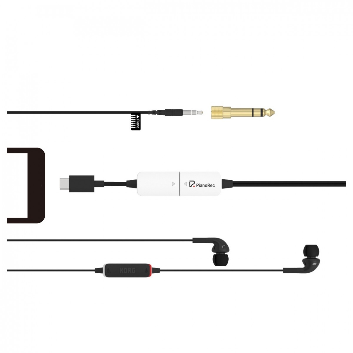 Korg Piano Rec Digital Piano Streaming Gerät