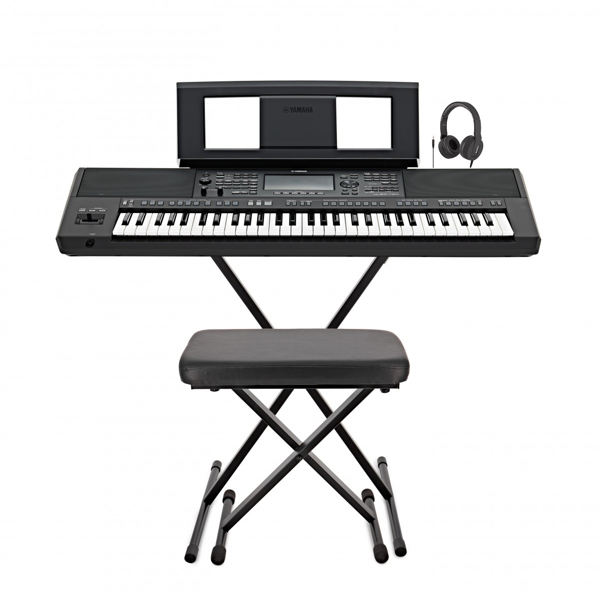 Yamaha PSR SX720 Digital Arranger Keyboard – Bundle