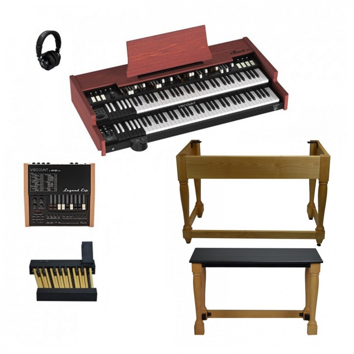 Viscount Legend Soul 273 Digitales Tonewheel-Orgelpaket