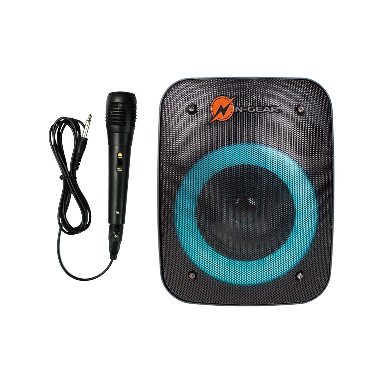 N-Gear Lets Go Party 4 Tragbarer Bluetooth Karaoke-Lautsprecher