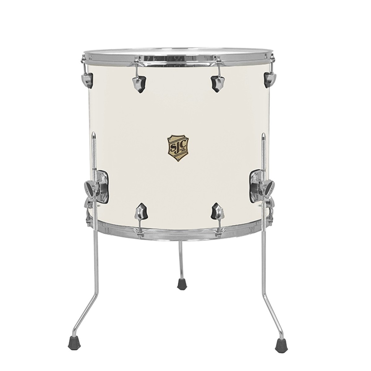 SJC Drums Tour Series 18 x 16 Floor Tom Antique White