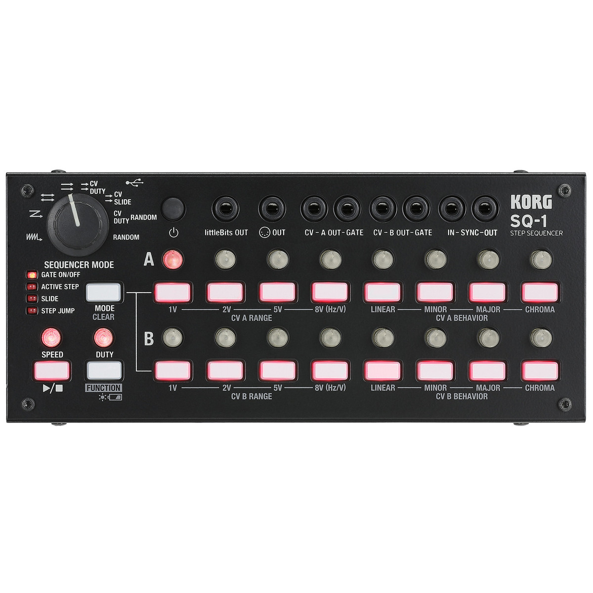 Korg SQ-1 2 x 8 Analoger Step-Sequenzer