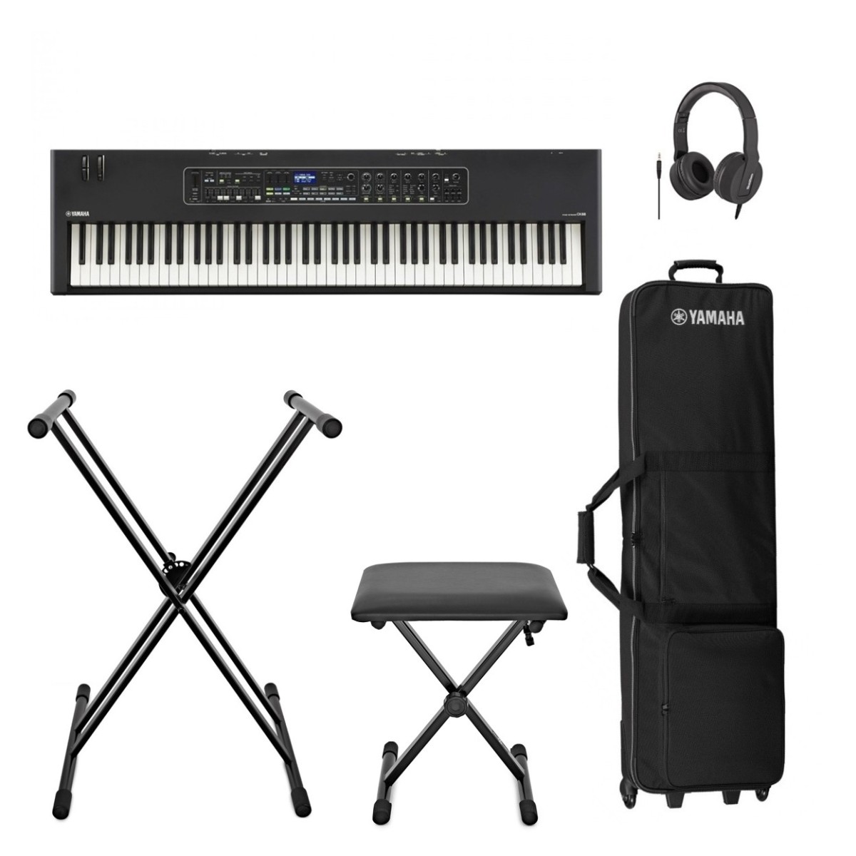 Yamaha CK88 Graded Hammer Standard Keyboard Paket