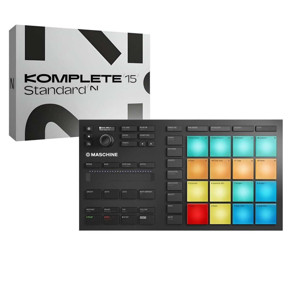 Native Instruments Maschine Mikro MK3 mit Komplete 15