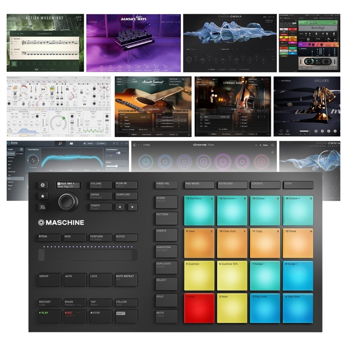 Native Instruments Maschine Mikro MK3 mit Komplete 15 Ultimate