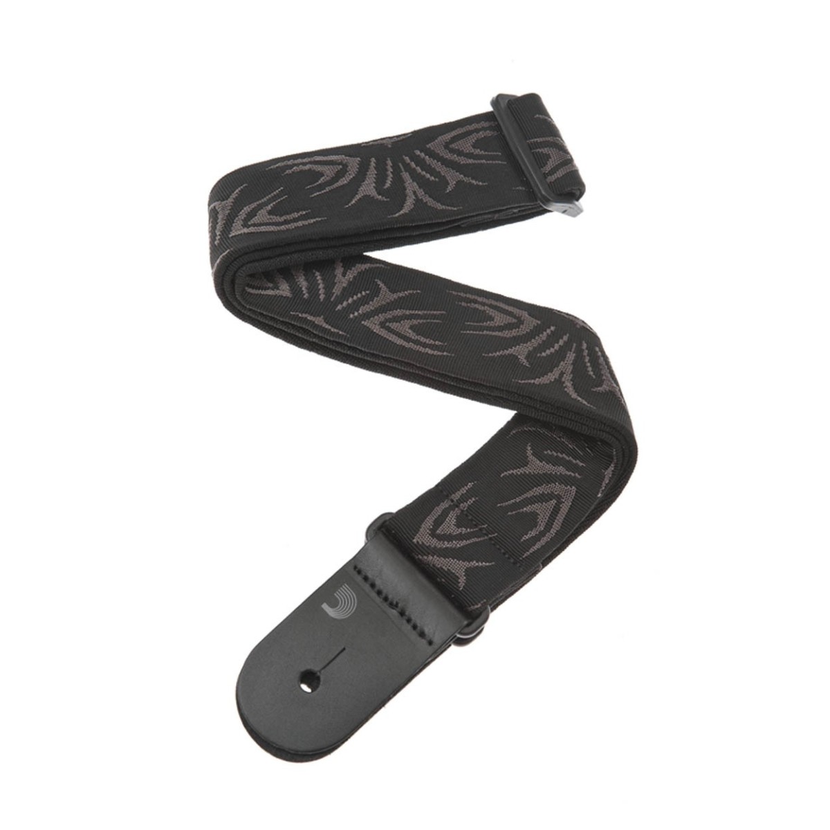 Daddario Woven Gitarre Strap schwarz/Grau Tattoo
