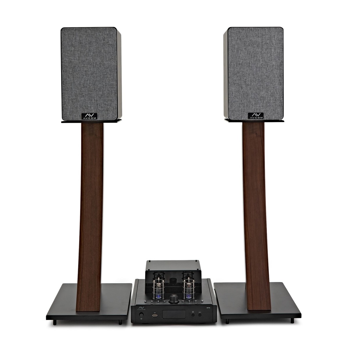 AVCOM 2.0 HiFi-System-Konfigurator im „ Vintage '-Stil Walnuss
