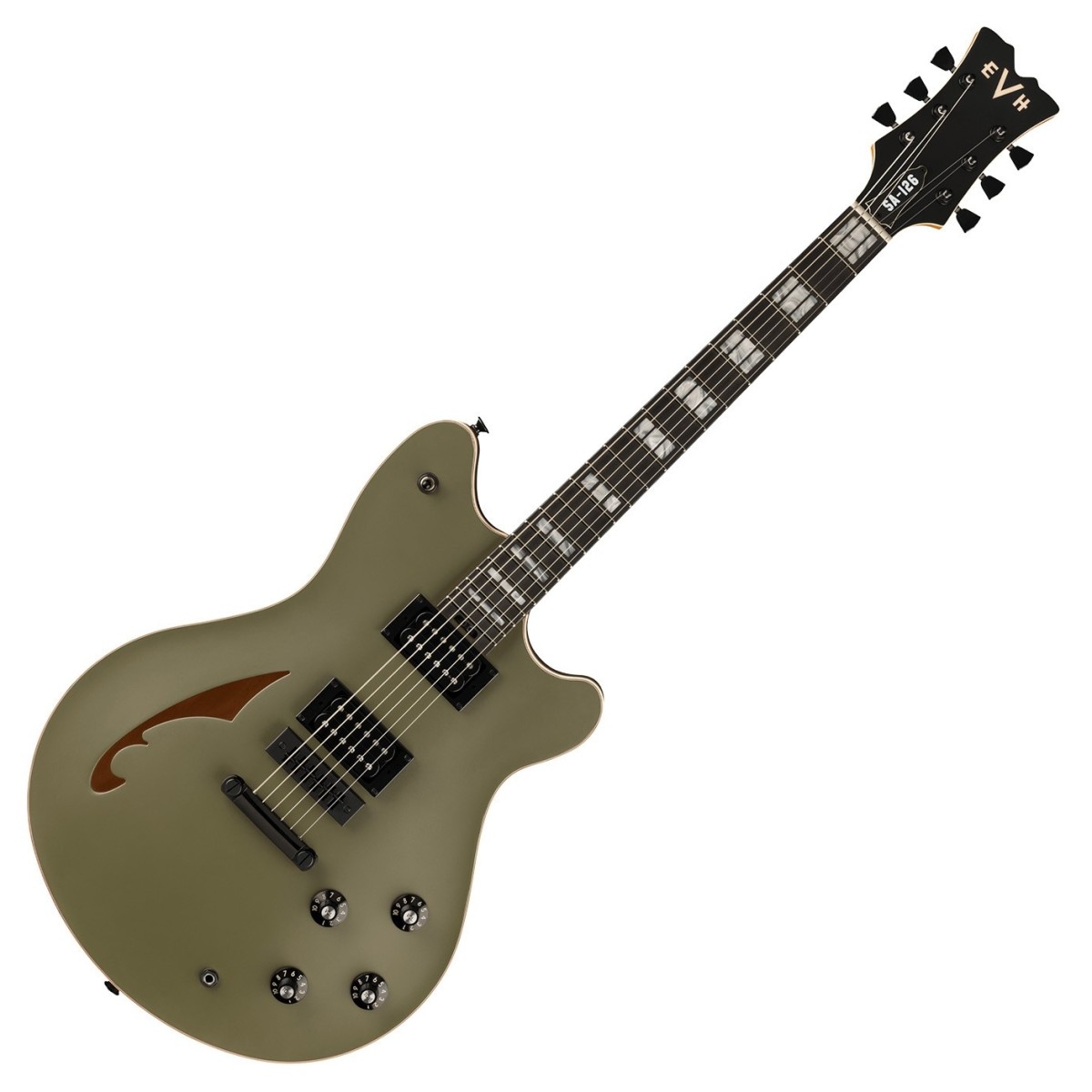 EVH SA-126 Special Ebony Griffbrett Matte Army Drab